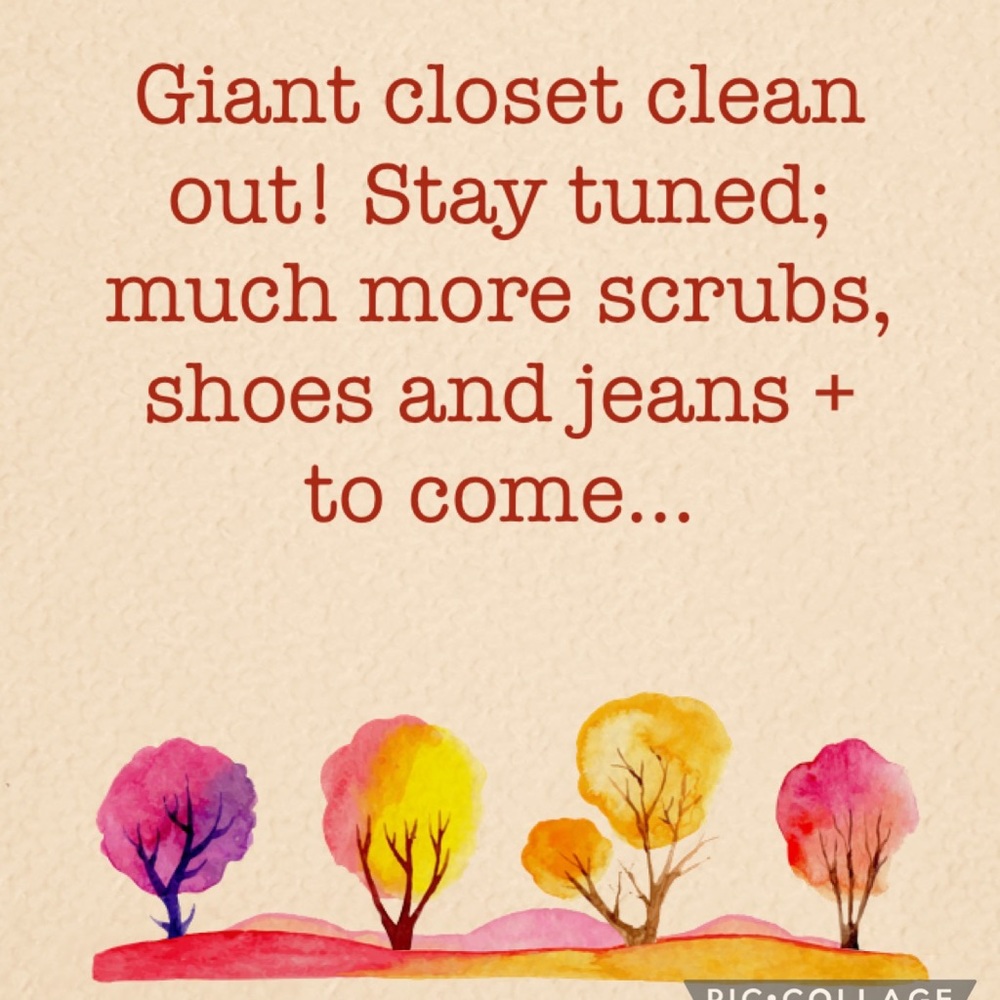 Giant closet clean out